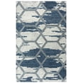 thumbnail image 1 of Rizzy Rugs Haven Area Rug HVN103 Blue Mirrored Lines 5' x 7' 6" Rectangle, 1 of 3