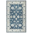 thumbnail image 1 of Rizzy Rugs Leone Area Rug LO9993 Blue Bordered Bulbs 2' 6" x 8' Rectangle, 1 of 4