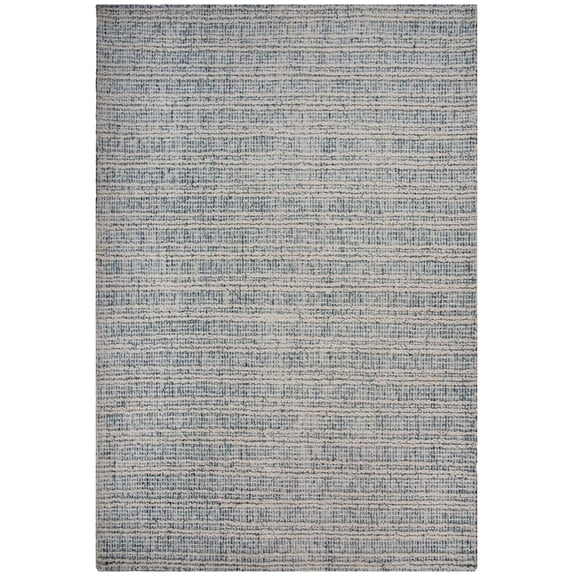 Rizzy Rugs Lofton Area Rug A07205 Modern Ivory/Blue, 7' 9" x 9' 9", Ivory/blue