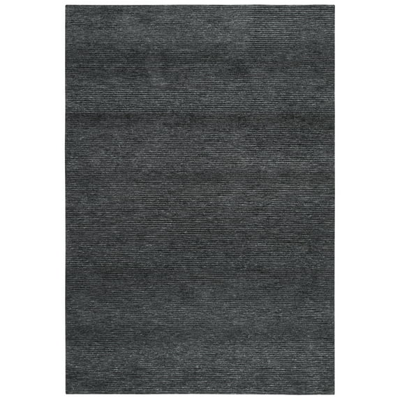 Rizzy Rugs Mason Park Area Rug MPK103 Charcoal Rows Lines 5' x 7' 6" Rectangle