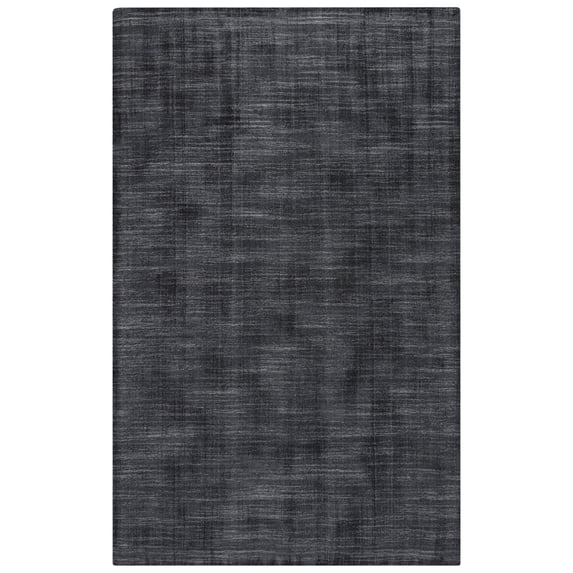 Rizzy Rugs Meridian Area Rug MRN985 Charcoal Banded Rows