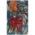 thumbnail image 1 of Rizzy Rugs Miramar Area Rug MIR971 Dk. Blue Leaves Bulbs 8' 9" x 11' 9" Rectangle, 1 of 5