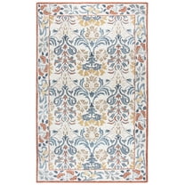 Rizzy Rugs Opulent Area Rug OU966A Natural Scrolls Tufted 2' 6" x 8' Rectangle