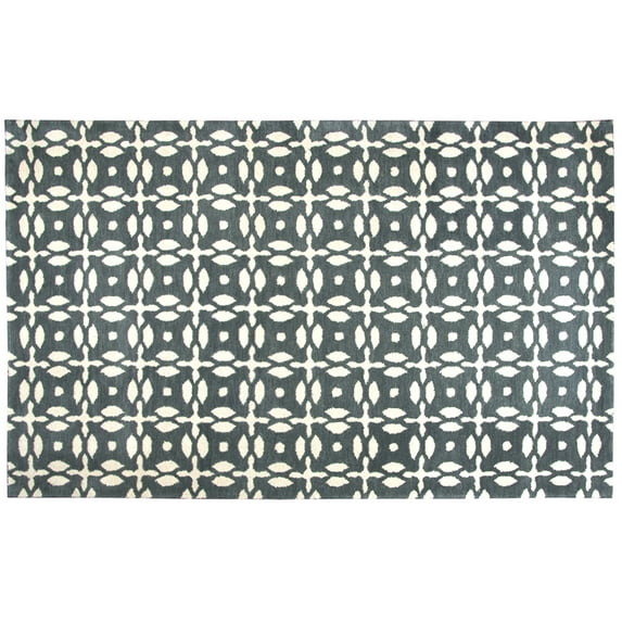 Rizzy Rugs Opus Area Rug OP8231 Grey Abstract Shapes 3' x 5' Rectangle
