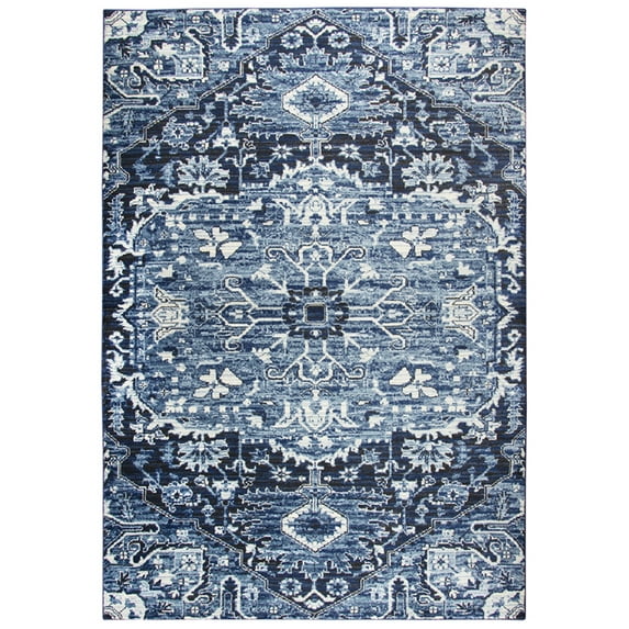 Rizzy Rugs Panache Area Rug PN6962 Light Blue Vines Lines 9' 10" x 12' 6" Rectangle