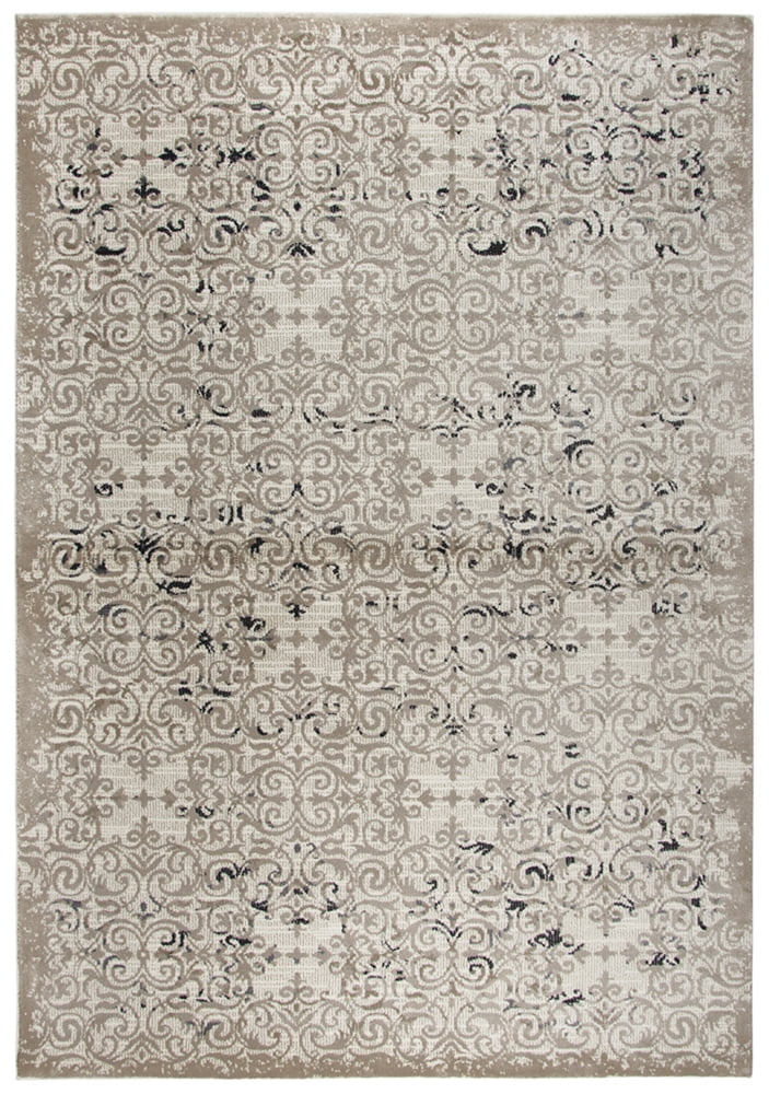 Rizzy Rugs Panache Area Rug PN6970 Beige Swirls Curls 3' 3" x 5' 3" Rectangle