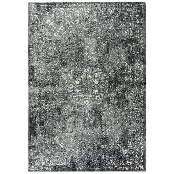 Rizzy Rugs Panache Area Rug PN6971 Gray Faded Distressed 2' 3" x 7' 7" Rectangle