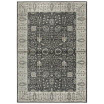Rizzy Rugs Panache Area Rug PN6975 Gray Vines Leaves 7' 10" x 10' 10" Rectangle