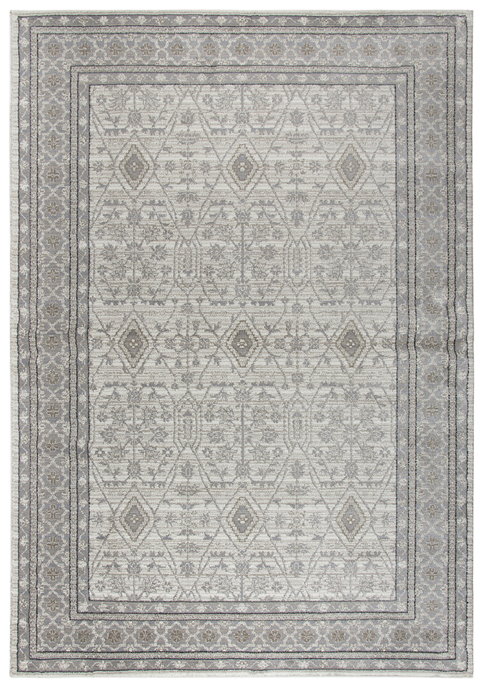 Rizzy Rugs Panache Area Rug PN6976 Beige Geometric Floral 6' 7" x 9' 6" Rectangle