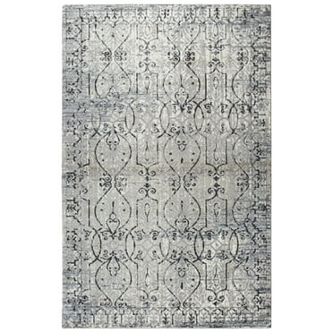 Rizzy Rugs Panache Area Rug PN6982 Taupe Circles Curves 9' 10" x 12' 6" Rectangle