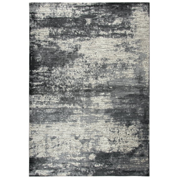 Rizzy Rugs Panache Area Rug PN6990 Light Blue Faded Distressed 5' 3" x 7' 6" Rectangle