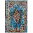 thumbnail image 1 of Rizzy Rugs Princeton Area Rug PRI107 Blue Medallions Curves 8' 10" x 11' 10" Rectangle, 1 of 3