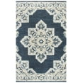thumbnail image 1 of Rizzy Rugs Resonant Area Rug RS070B Dark Blue Petals Rugged 5' x 8' Rectangle, 1 of 2