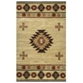 thumbnail image 1 of Rizzy Rugs Southwest Area Rug SU2007 Khaki Petals Shapes 6' 6" x 9' 6" Rectangle, 1 of 5