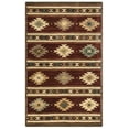 thumbnail image 1 of Rizzy Rugs Southwest Area Rug SU2012 Burgundy Banded Lines 5' x 8' Rectangle, 1 of 4