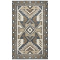 thumbnail image 1 of Rizzy Rugs Southwest Area Rug SU489A Gray Angled Blocks 2' 6" x 8' Rectangle, 1 of 3