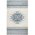 thumbnail image 1 of Rizzy Rugs Southwest Area Rug SU567A Blue Angled Lines 8' x 8' Round, 1 of 4