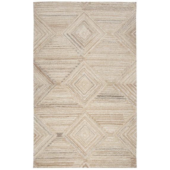 Rizzy Rugs Suffolk Area Rug SK335A Tan Distressed Faded 10' x 13' Rectangle