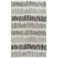 thumbnail image 1 of Rizzy Rugs Tetra Area Rug TET110 Ivory/Gray Banded Rows 8' 9" x 11' 9" Rectangle, 1 of 5