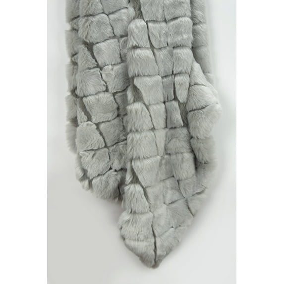 Rizzy Rugs Throw TH0524 Ivory Diamond Textured 50" x 60" Rectangle