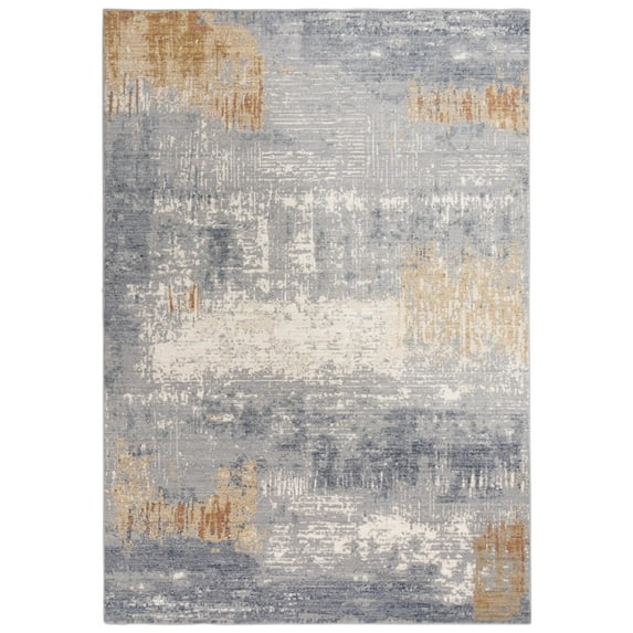 Rizzy Rugs Ventura Area Rug VRA747 Transitional Blue, 8' x 10', Blue