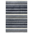 thumbnail image 1 of Rizzy Rugs Villa Area Rug VLA103 Charcoal/Gray Banded Rows 7' 6" x 9' 6" Rectangle, 1 of 5