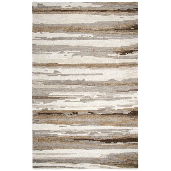 Rizzy Rugs Vogue Area Rug VOG101 Tan Striped Rows 10' x 13' Rectangle
