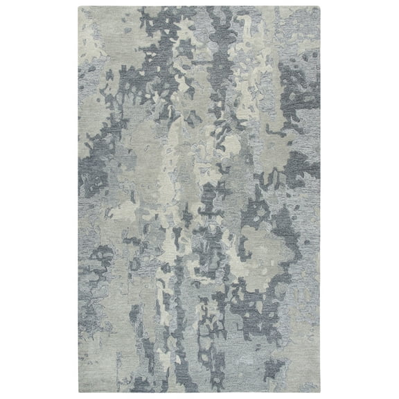 Rizzy Rugs Vogue Area Rug VOG109 Grey Shaded Wool 2' 6" x 8' Rectangle