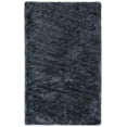 thumbnail image 1 of Rizzy Rugs Whistler Shag Area Rug WIS101 Charcoal Single-Color Fluffy 5' x 7' 6" Rectangle, 1 of 4