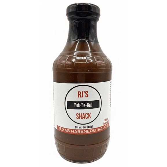 Rj's Bob Be Que Shack Texas Habanero BBQ Sauce