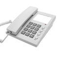 thumbnail image 1 of Rj11 Corded Landline Phone Wall Mounted/Desk Hotel Phone Big Button for Guest Room Easy to Operate and Clearly Sound, 1 of 8