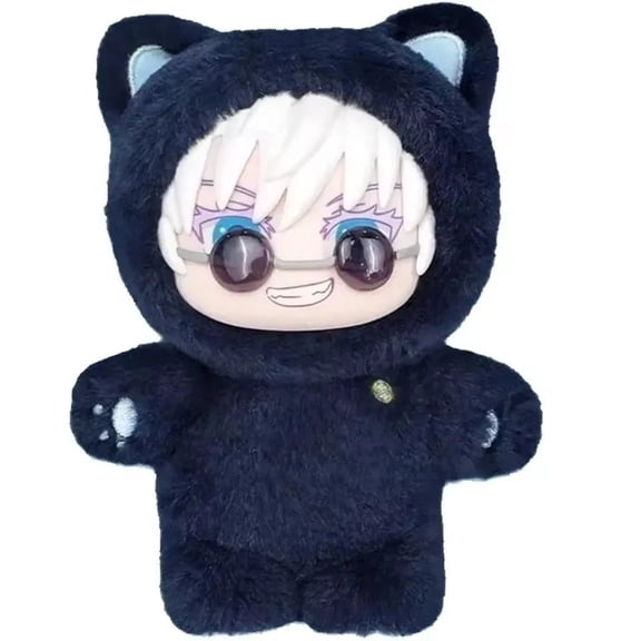 RjnShan JJK Plush Cat Ear Plush Series Collectible Blind Box (Random 1PC , 5.5")