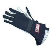 Rjs Safety 600020104, Gloves Nomex S/L Md Black Sfi-1 Performance Racing