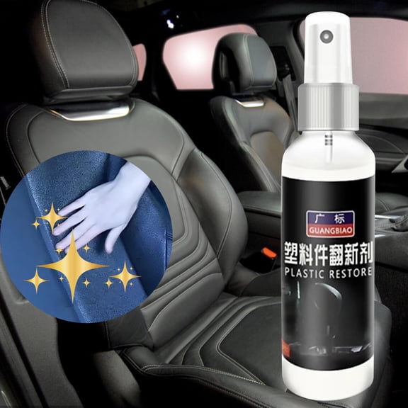 Rkwlnn All Purpose Cleaner 30Ml Plastic Parts Retreading Agent Wax instrument Panel Wax Reducing Agent Shiny Car Stuff in Clearance
