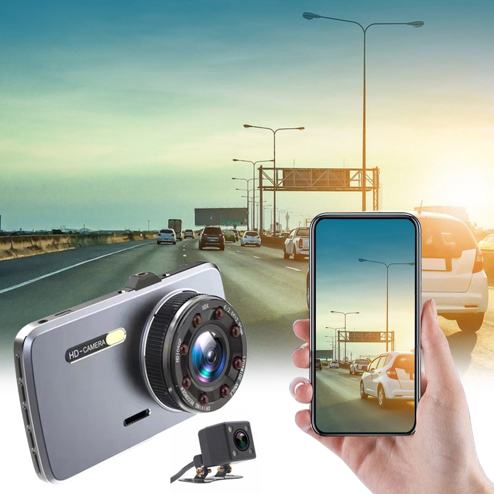 Rkwlnn Vehicle Camera New Releases Dash Cam With Wifi 1080P Fhd Car ...