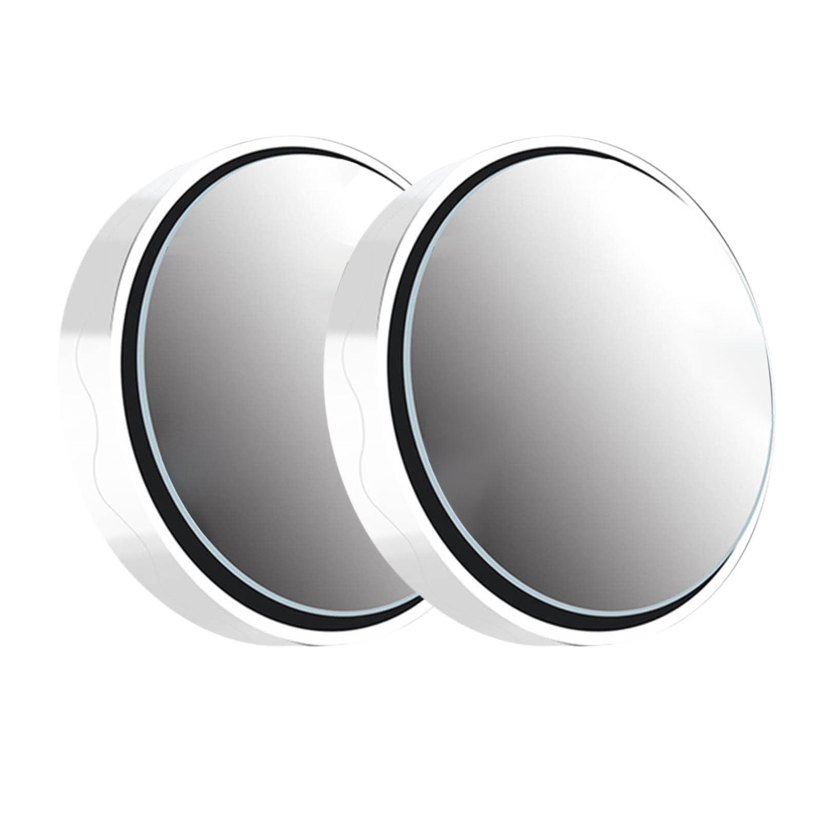 Rkxzt 2 Pack Blind Spot Mirror,2 Inch round 360° Angle Adjustable Hd ...
