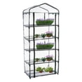 thumbnail image 1 of Rkxzt 5 Tier Mini Greenhouse Pvc Plant Cover - 27.16x19x73.2"Small Porch Green House for Growing Plants Flowers Indoor & Outdoor, 1 of 4