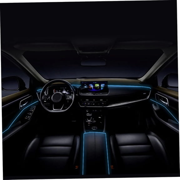 Rkxzt A Chopper,Car LED Strip Lights USB Powered Blue Interior Lighting 1 Meter Flexible Neon Strip,Tools&Home Improvement