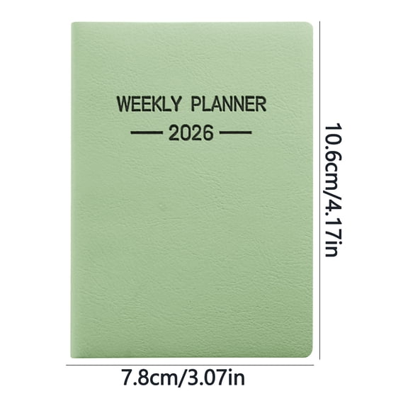 Rkxzt A Notebook 7 Mini Notebook Organizer Planner 64 Sheets 128 Pages 4.1 x 3 Inches Daily Journal Travel Diary,Diary Notebook|Paper