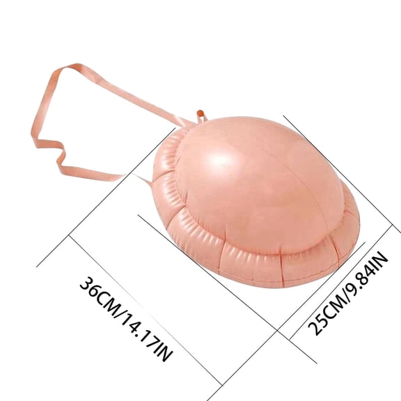 Rkxzt Abdomen Inflatable Santa Claus Costume Belly Fake Pregnancy Prop for Cosplay 36x25x10cm,Baking Molds