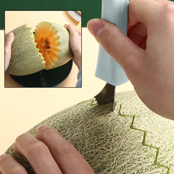 Rkxzt Ball Digger,Three-in-One Multifunctional Fruit Baller Digging Tool with Double-Sided Spoons for Melon and Vegetables,Kitchen Utensils