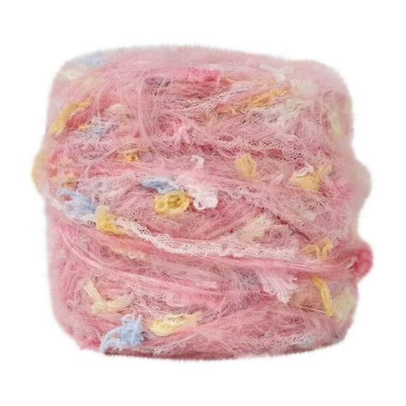 Rkxzt Ball Of Yarn Hand Spun Art Yarn 100g Roll Hand Blended Bright Colors for Knitting Scarves Hats Bags Home Textiles|Polyester