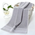 thumbnail image 1 of Rkxzt Bath Towel Absorbent Soft Bath Towel 70x140cm for Shower and Household Use 1 Count Home Textiles|Cotton,Gray, 1 of 6