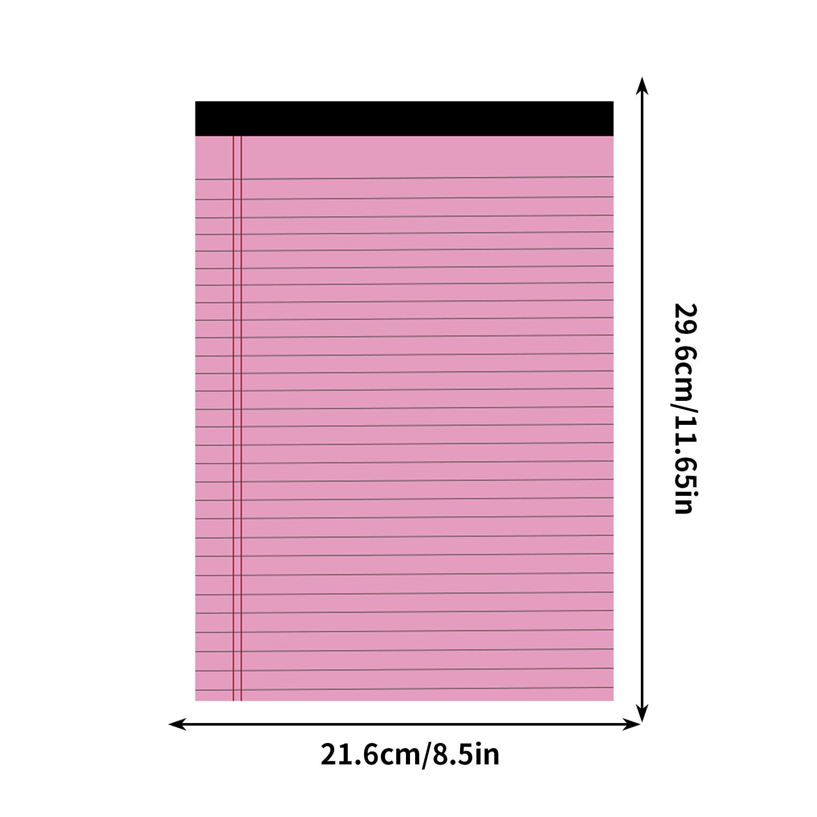 Rkxzt Book,A4 Horizontal Line Tear-Off Notepad 50 Pages Memo Planner ...