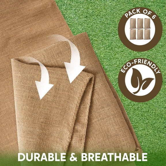 Rkxzt Burlap Bag Potato Sack Race Bags 39 x 25 Inch Large Jumping Game Playset for Easter Party Home Decor|Cloth