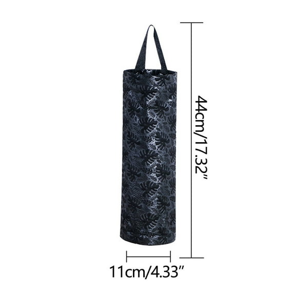 Rkxzt Collection Bag Wall Mounted Plastic Bag Dispenser Organizer with Removable Base Large Capacity Kitchen Storage Bag Holder 4.33x17.3 Inches Home