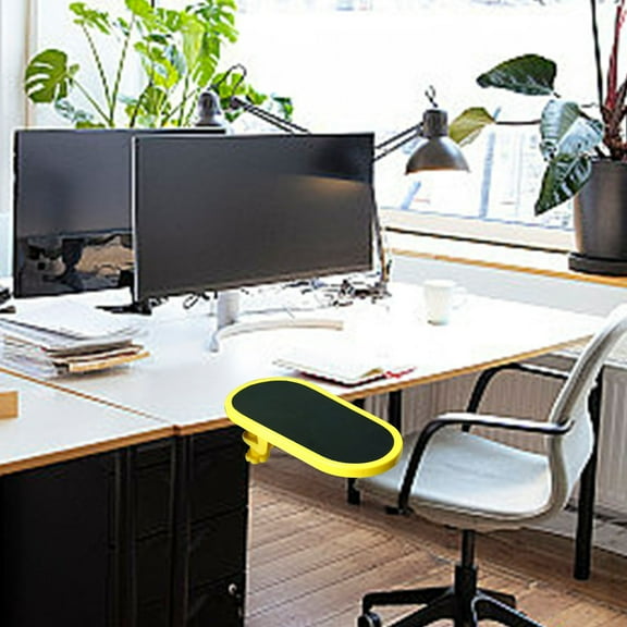 Rkxzt Computer Armrests,Ergonomic Rotatable Arm Rest Board for Computer Desks Wrist Support Cushion 11.41x5.51",Tools&Home