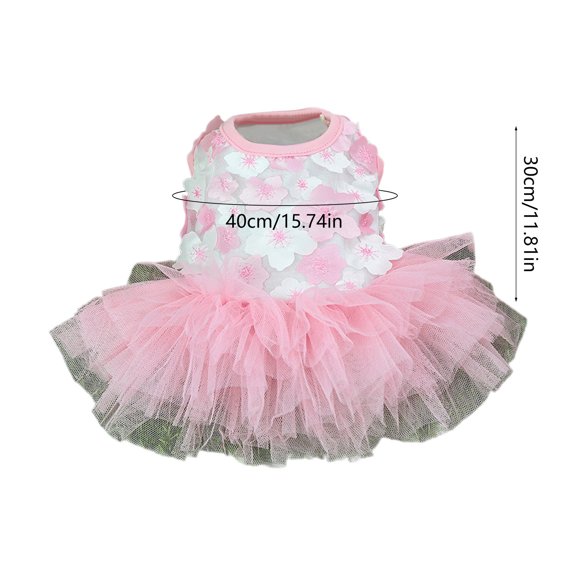 Rkxzt Cotton Pets Skirt,Pet Skirt for Small Medium Dogs Cats Polyester Pink Purple 3 Sizes Seasonal Attire,Bedspreads,Coverlets Sets