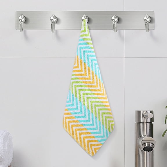 Rkxzt Dishcloth Weakly Twisted Striped Dishcloth 28x28 cm Thickened Soft Absorbent Multipurpose Towel for Kitchen Cleaning Home Textiles|Cotton