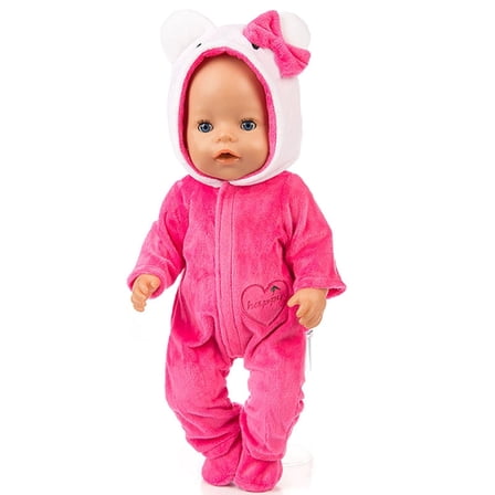 Rkxzt Doll Outfits,18 Inch Doll Clothes Set Casual Wear Outfits with Shoes and Bodysuit for 17-19 Inch Dolls,Doll Accessories|Cloth,As Shown